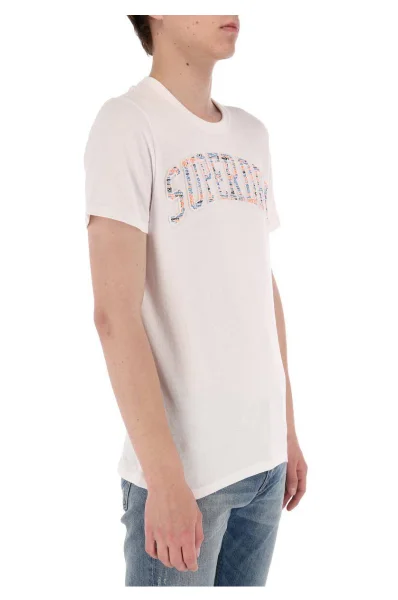 tėjiniai marškinėliai varsity embossed | regular fit Superdry balta